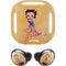 Betty Boop With Puppy Orange Background Galaxy Buds Pro Skin